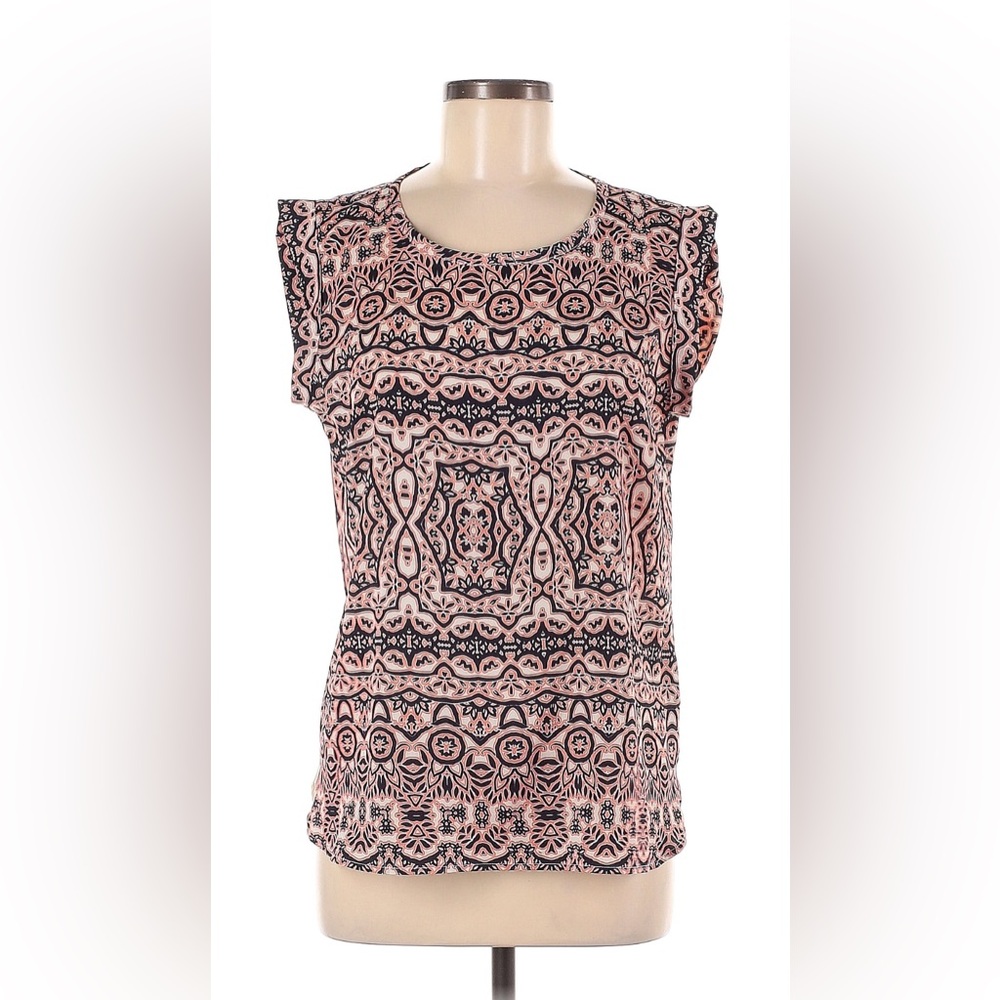 NWOT The Limited Pink Designed Women’s Blouse size L